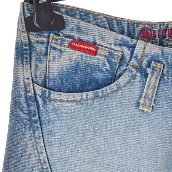 Acquaverde Jeans Women size 26 Light Blue - Picture 2 of 4